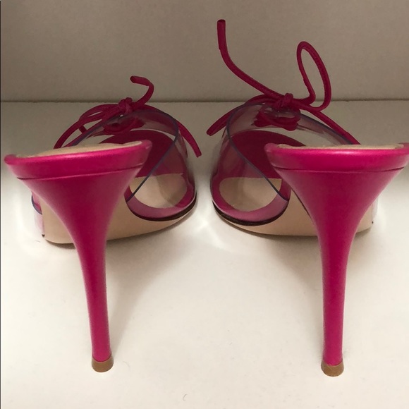 FLASH SALE!! Gianvito Rossi Lace up Plexi - Picture 5 of 5